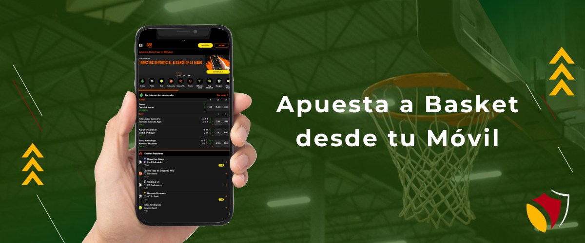 Apuesta a Basket desde tu Móvil, esmejor.es