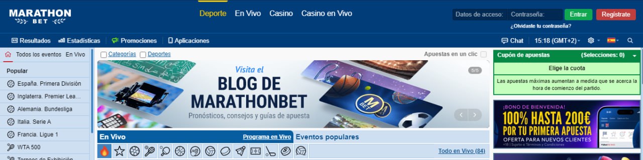 casino Marathonbet