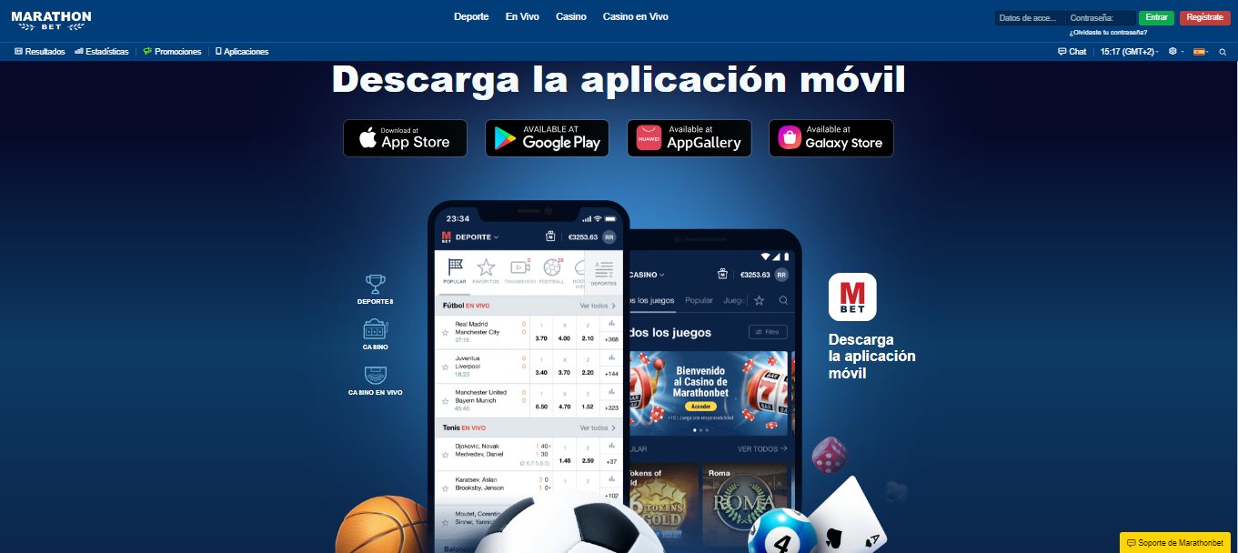 Marathonbet app Spanish, esmejor.es