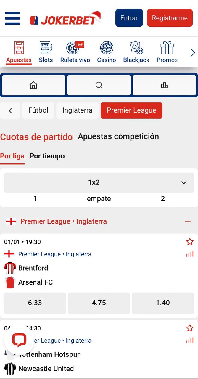 Apuestas deportivas Mobile