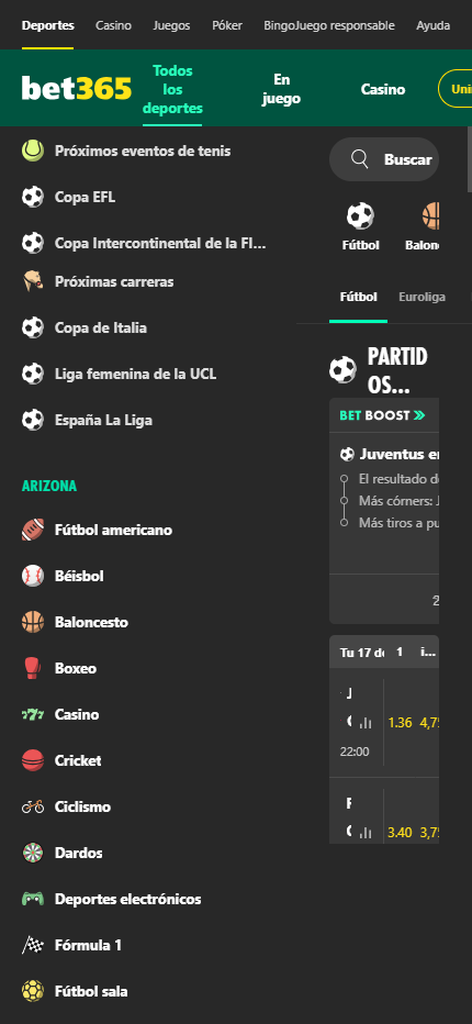 Bet365 Bookmaker Spain