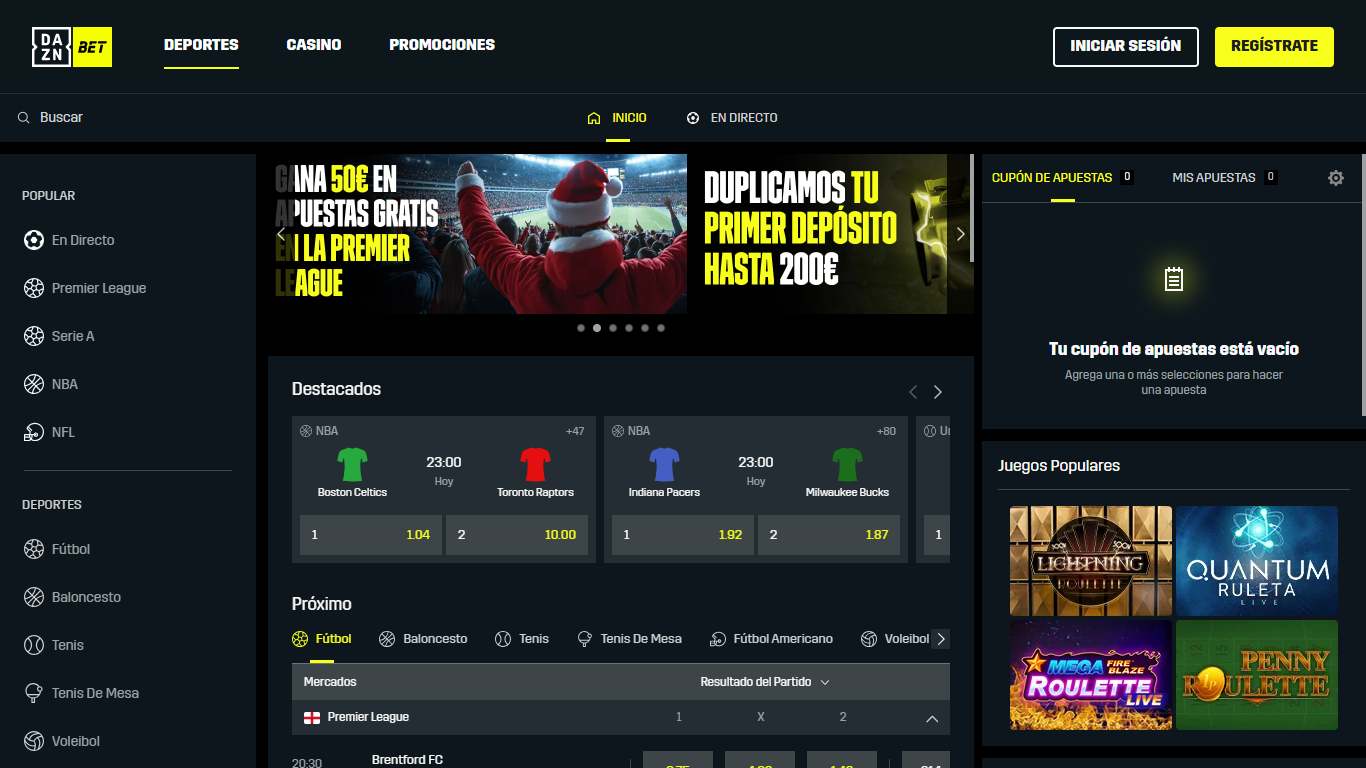 Dazn Bet Bookmaker Sport Betting, esmejor.es