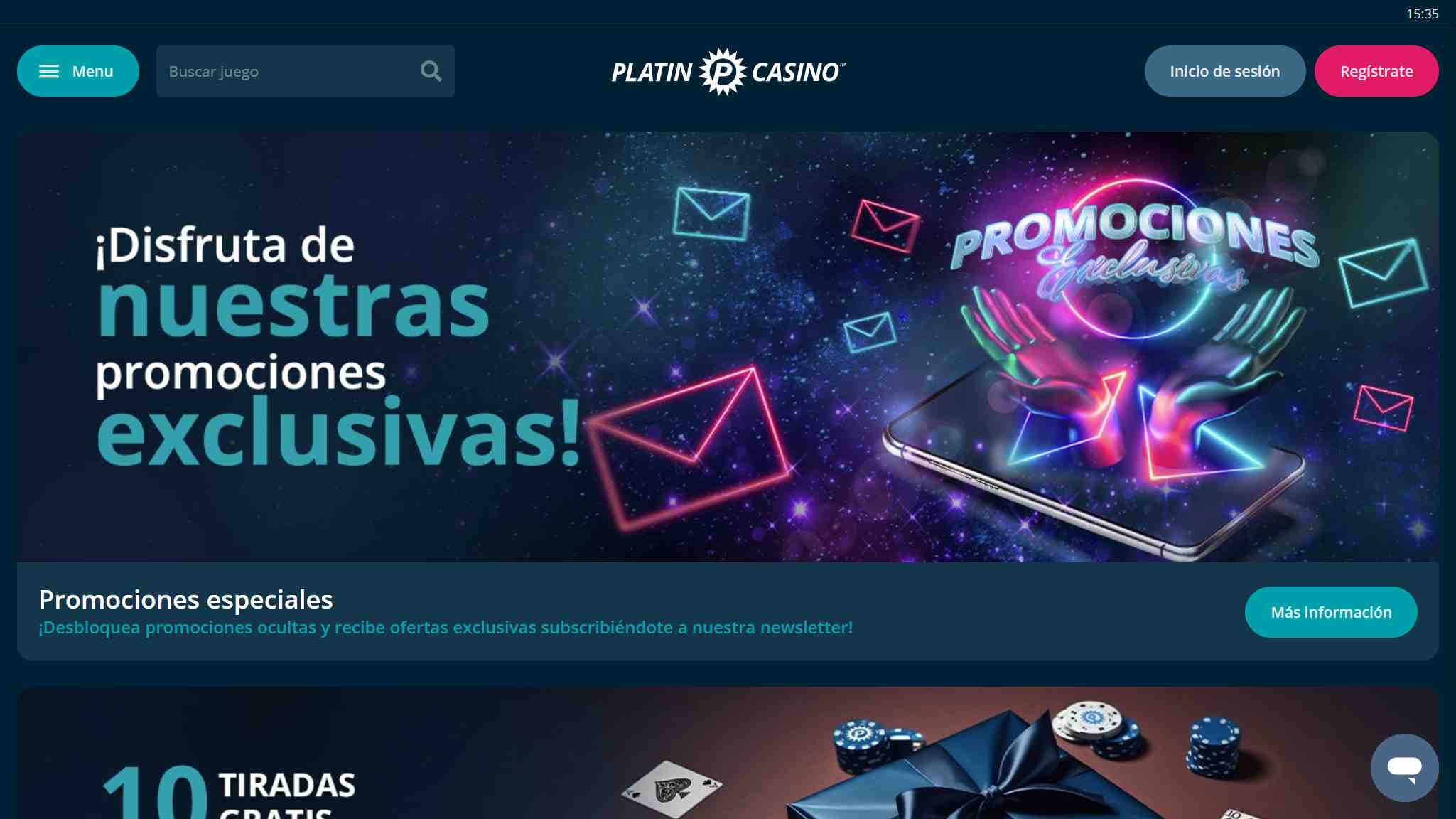 bonuses platin esmejor