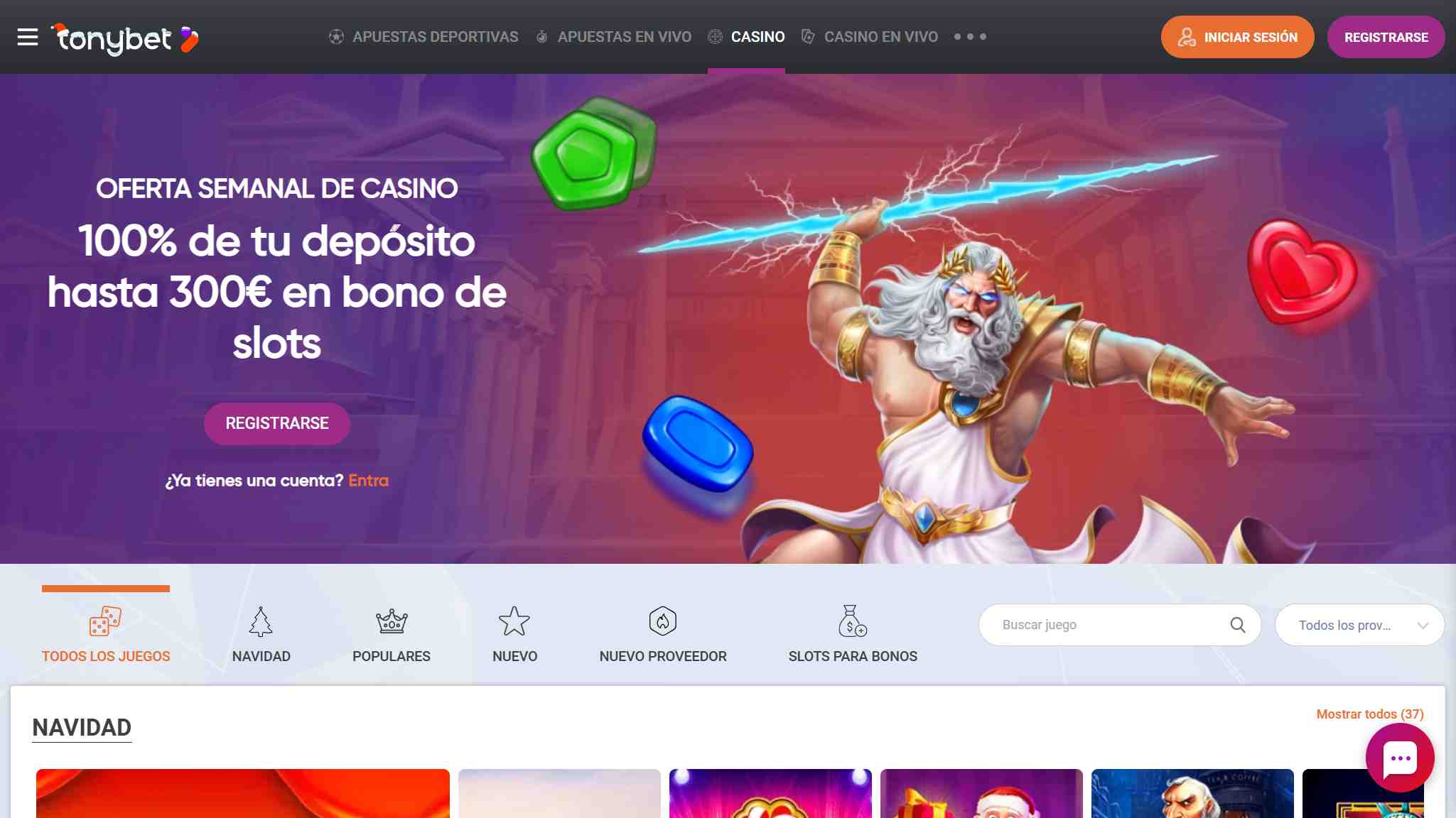 casino tonybet esmejor