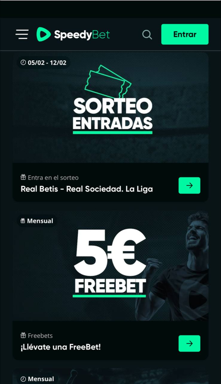 Promociones en Speedybet Apuestas